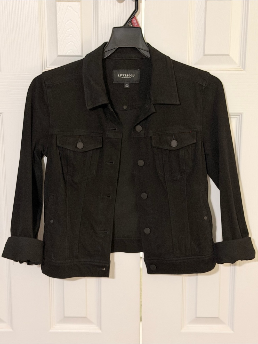 Liverpool Jeans Company Black Denim Jean Jacket
